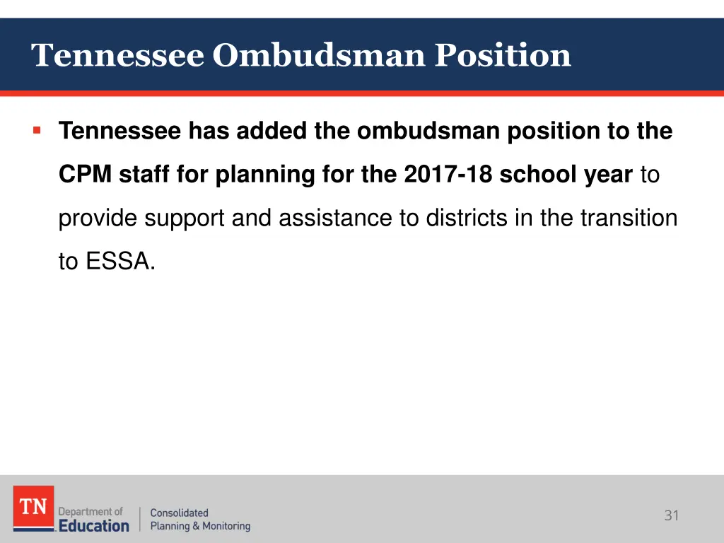 tennessee ombudsman position