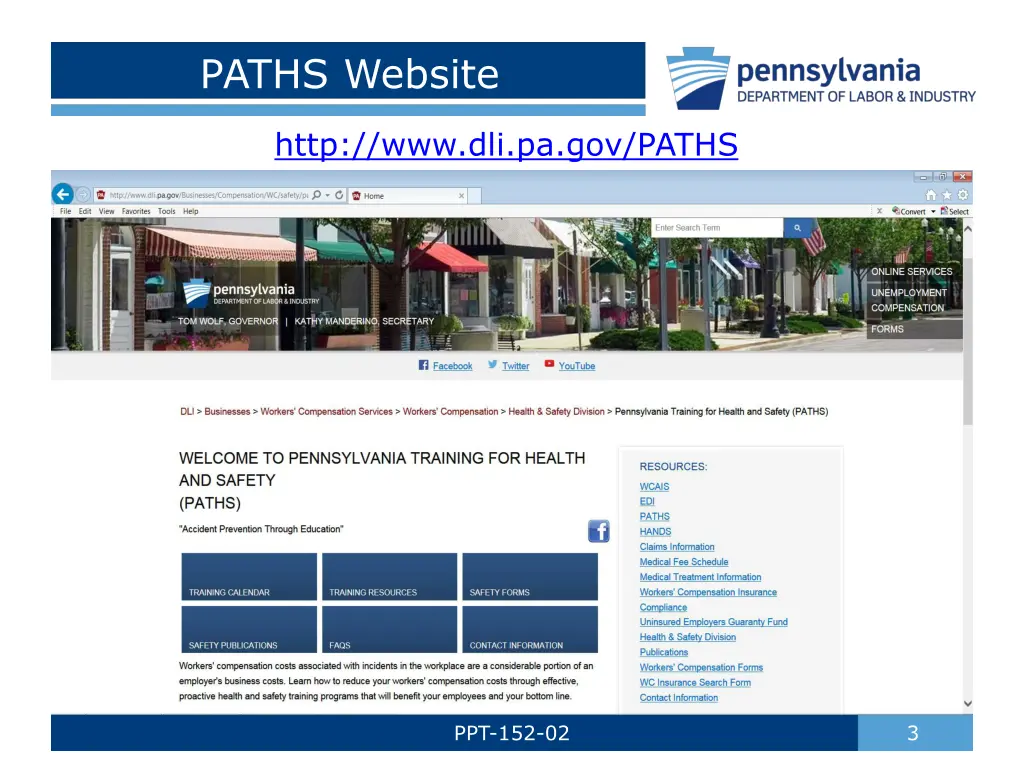 paths website