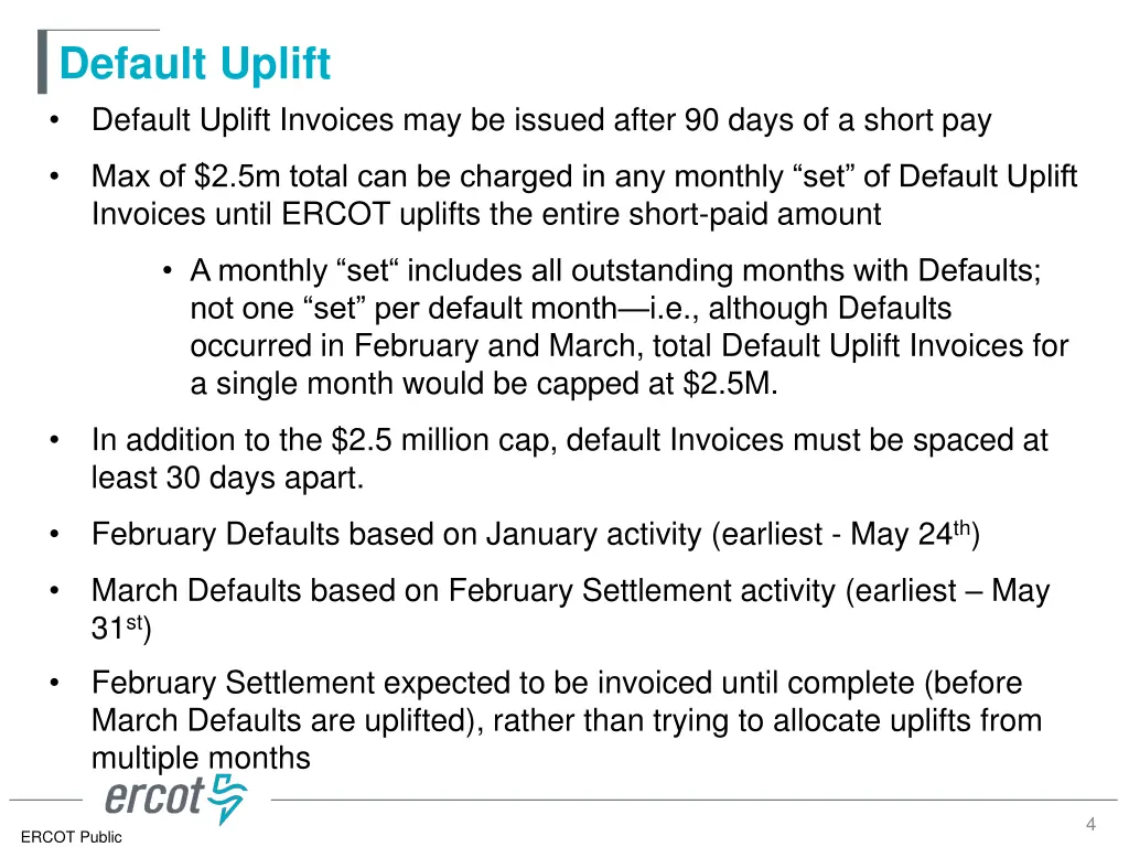 default uplift default uplift invoices