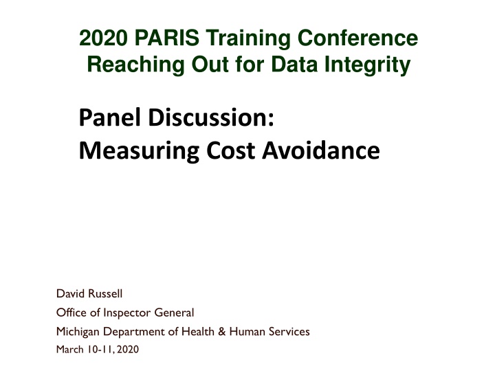 2020 paris training conference reaching