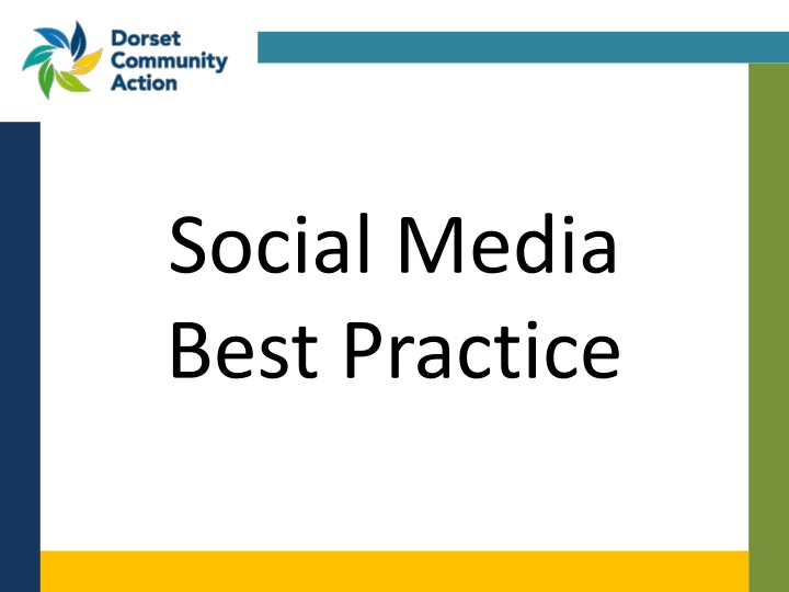 social media best practice