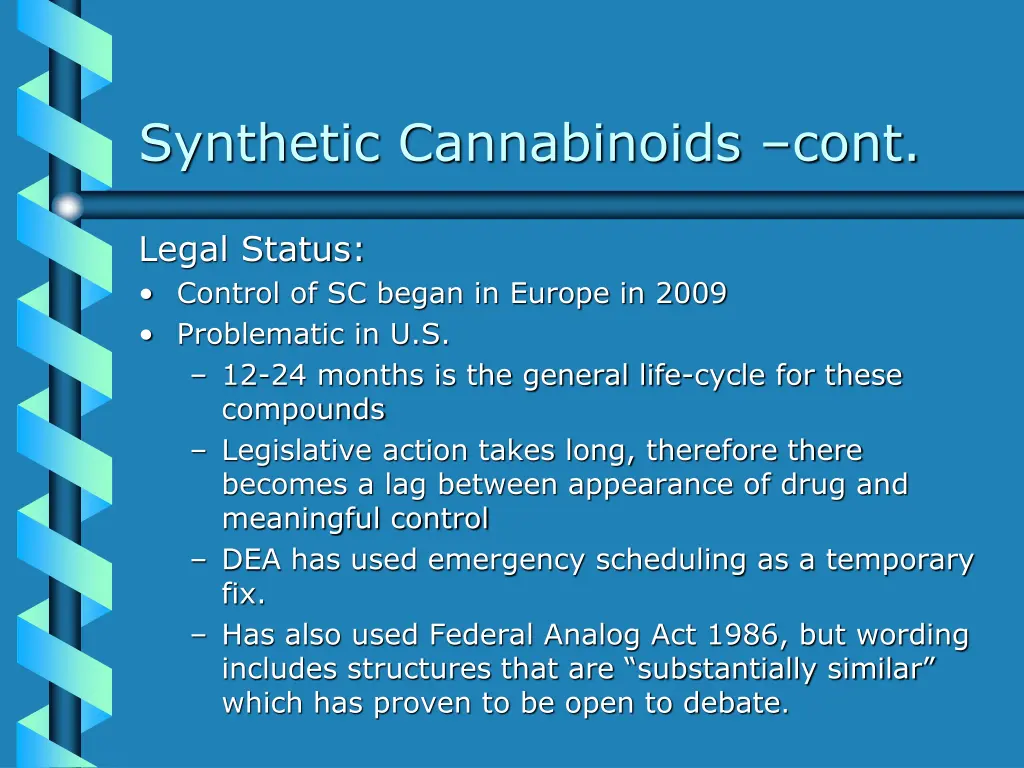 synthetic cannabinoids cont 2