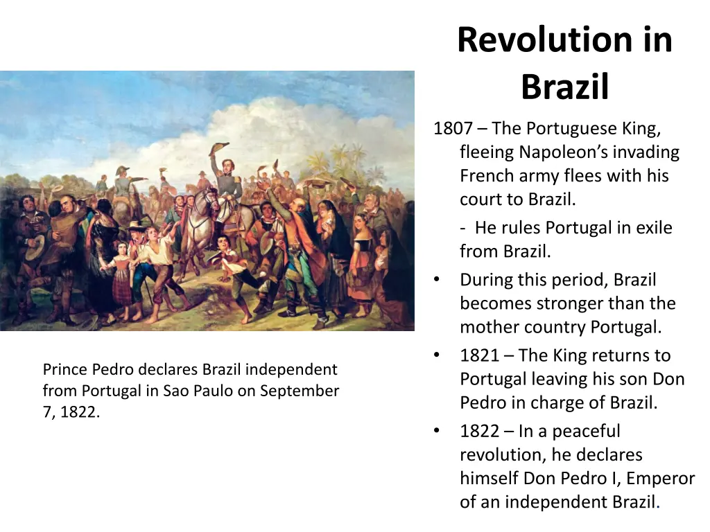 revolution in brazil