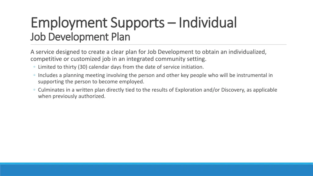 employment supports employment supports 2