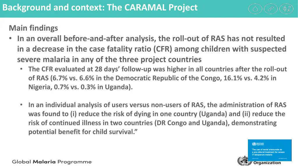 background and context the caramal project 2