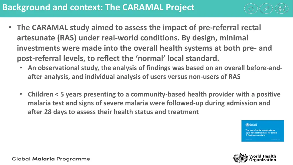 background and context the caramal project