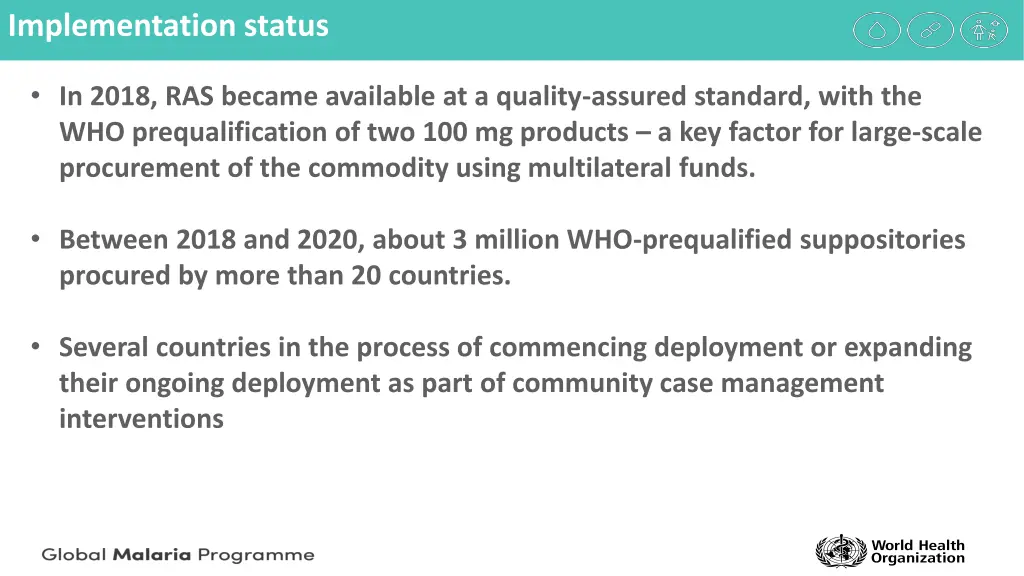 implementation status