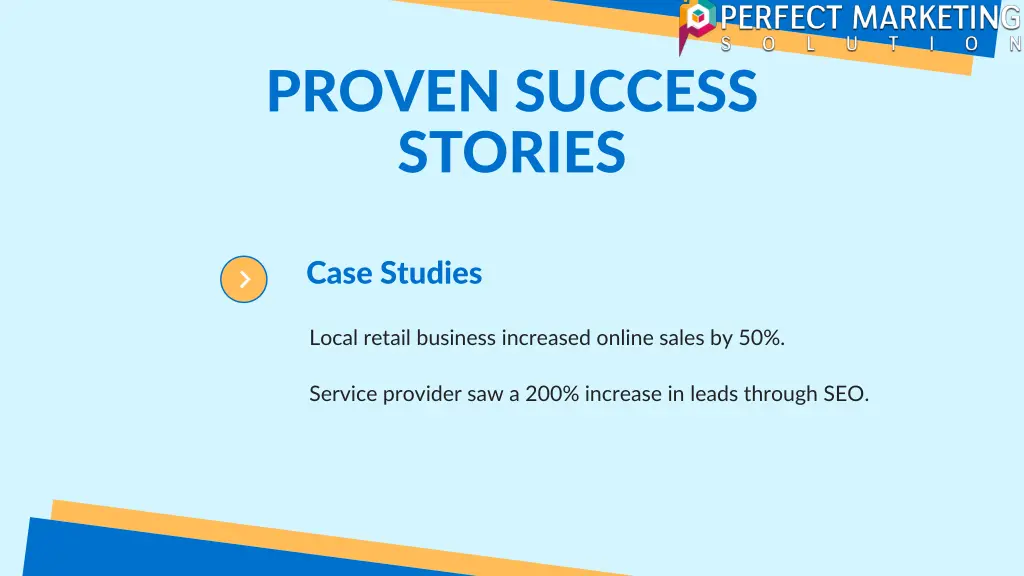 proven success stories