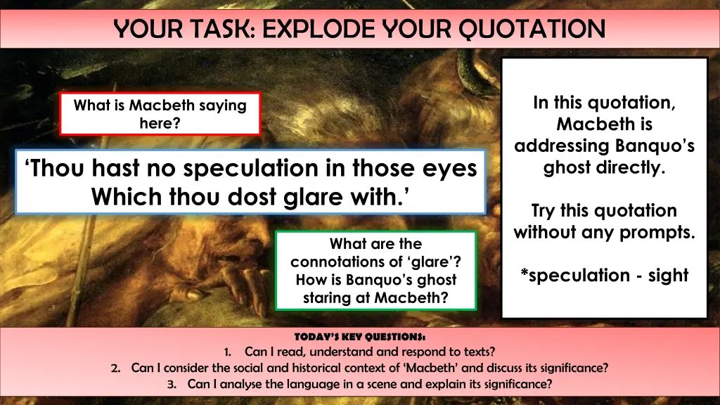 your task explode your quotation 3