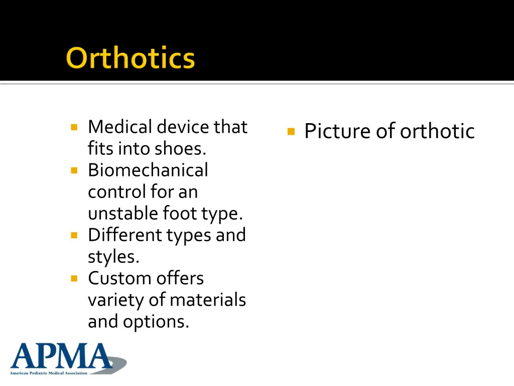 medical device that fits into shoes biomechanical