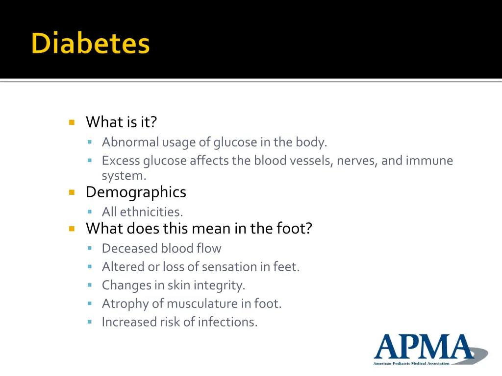 what is it abnormal usage of glucose in the body