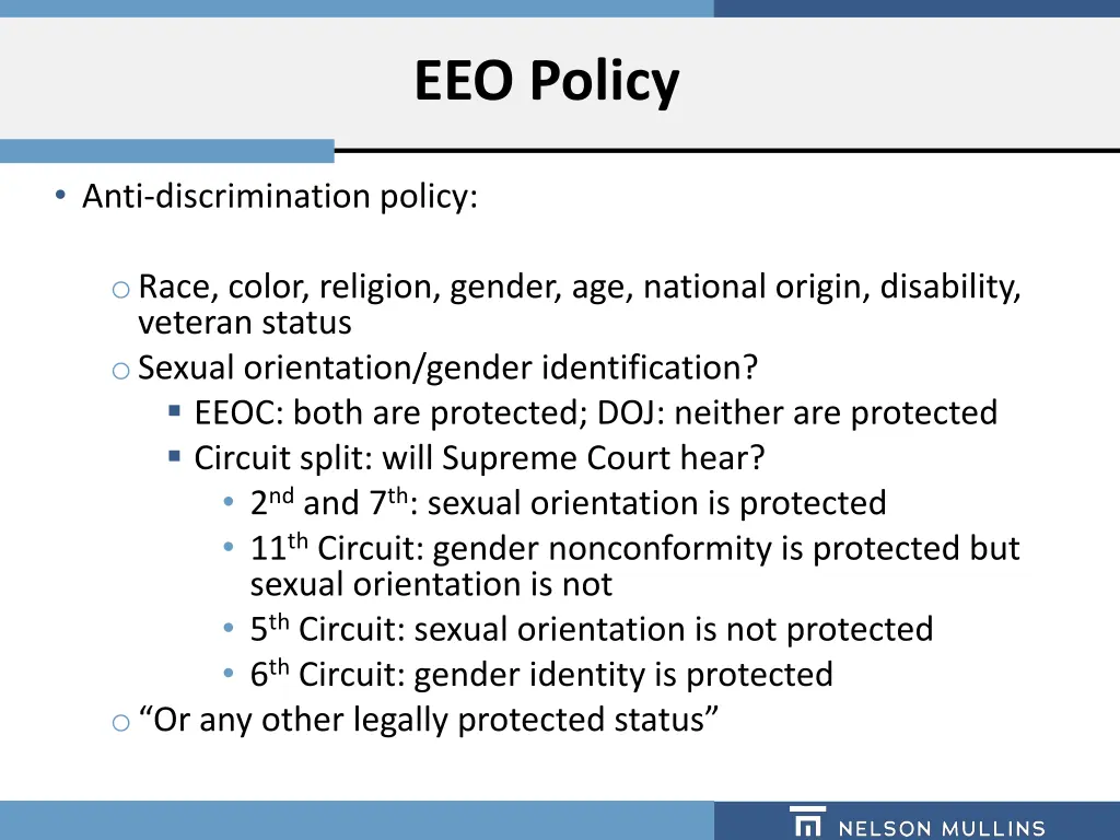 eeo policy