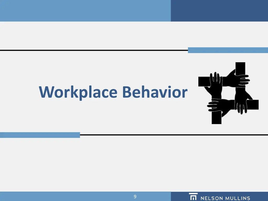 workplace behavior