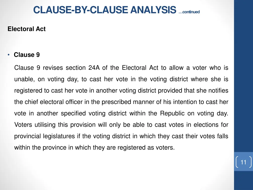 clause by clause analysis continued 3