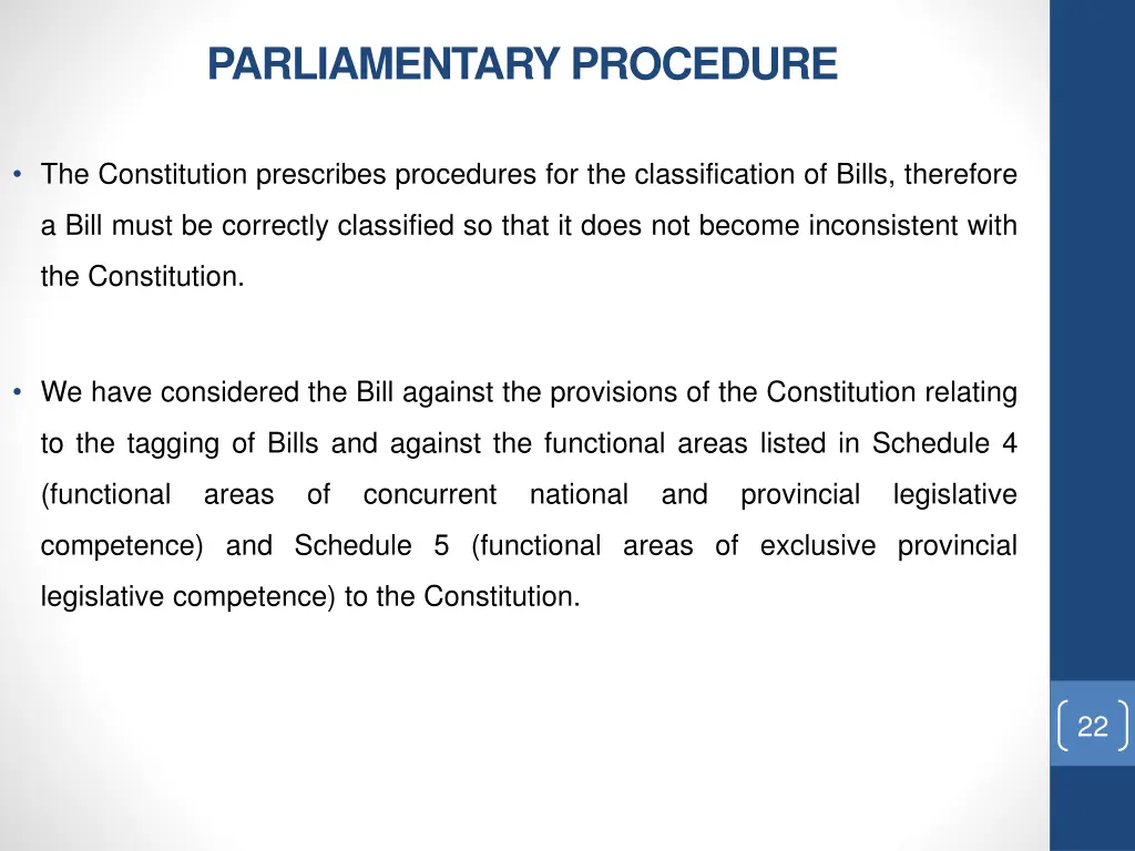 parliamentary procedure