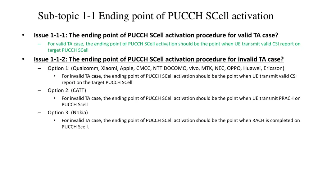 sub topic 1 1 ending point of pucch scell