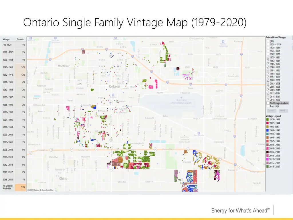 ontario single family vintage map 1979 2020