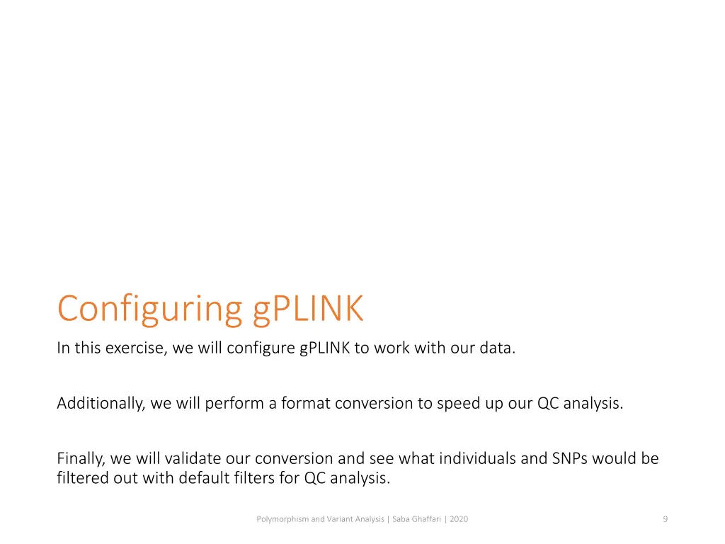 configuring gplink in this exercise we will