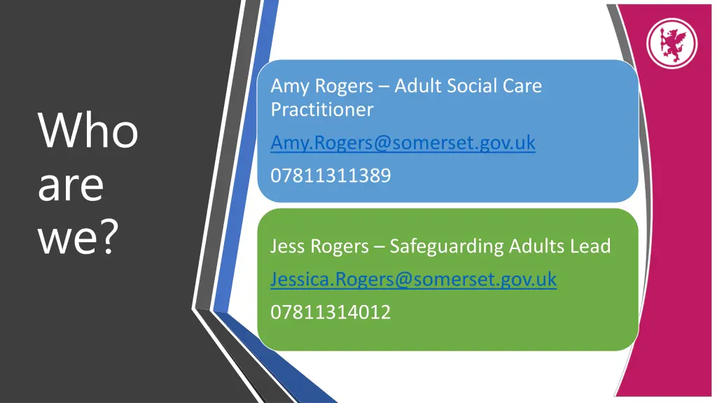 amy rogers adult social care