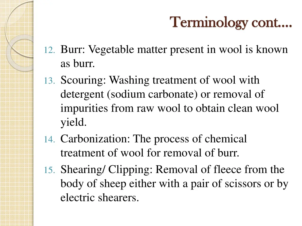 terminology cont terminology cont 1