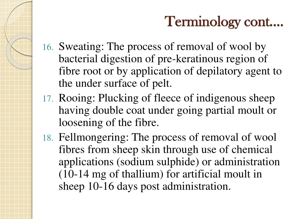 terminology cont terminology cont 2