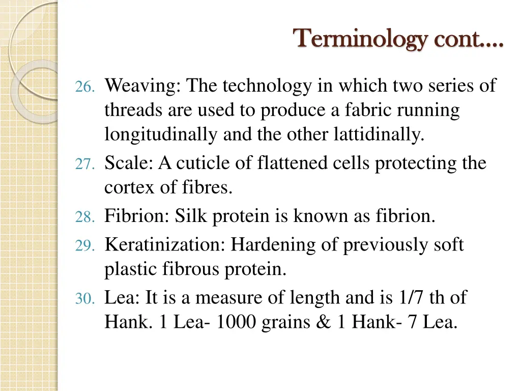 terminology cont terminology cont 5