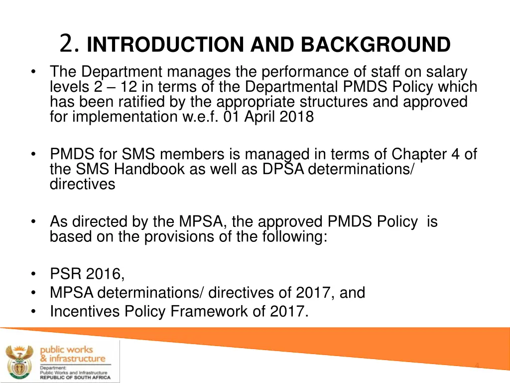 2 introduction and background the department