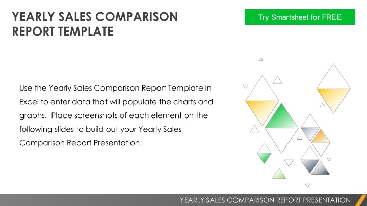 yearly sales comparison report template