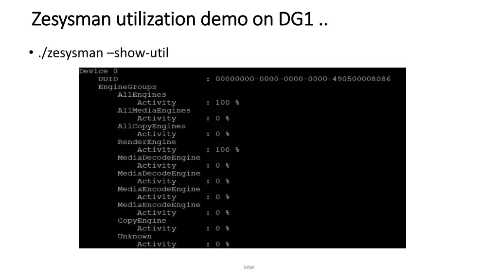 zesysman zesysman utilization demo