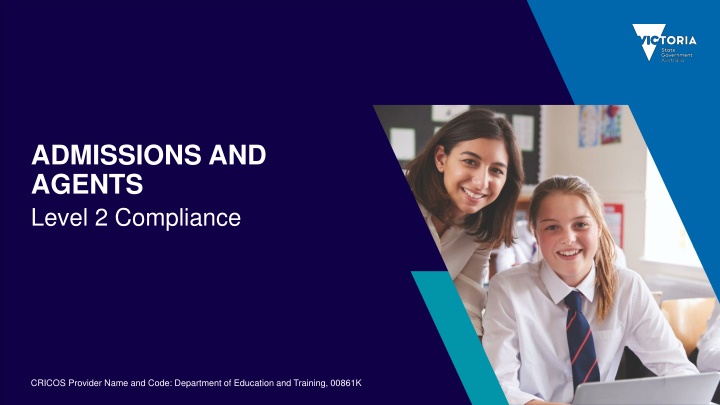 admissions and agents level 2 compliance