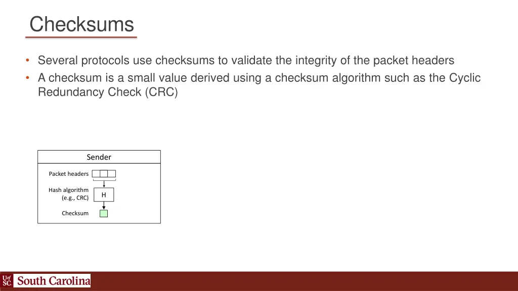 checksums 1