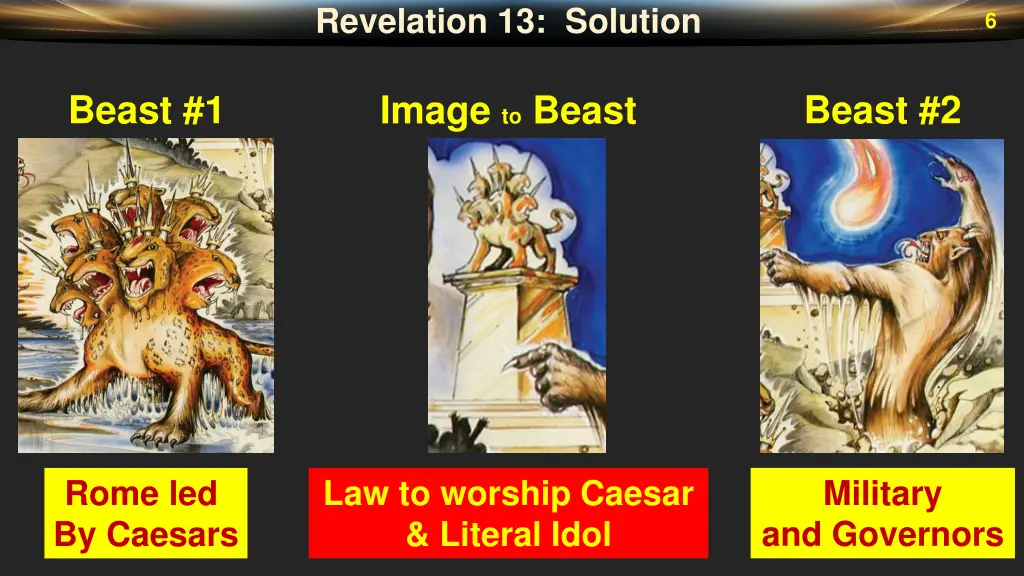 revelation 13 solution