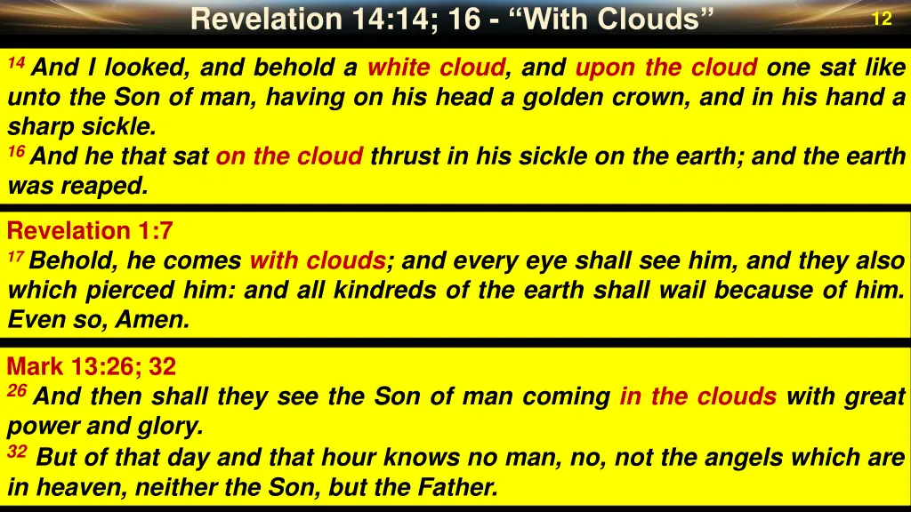 revelation 14 14 16 with clouds