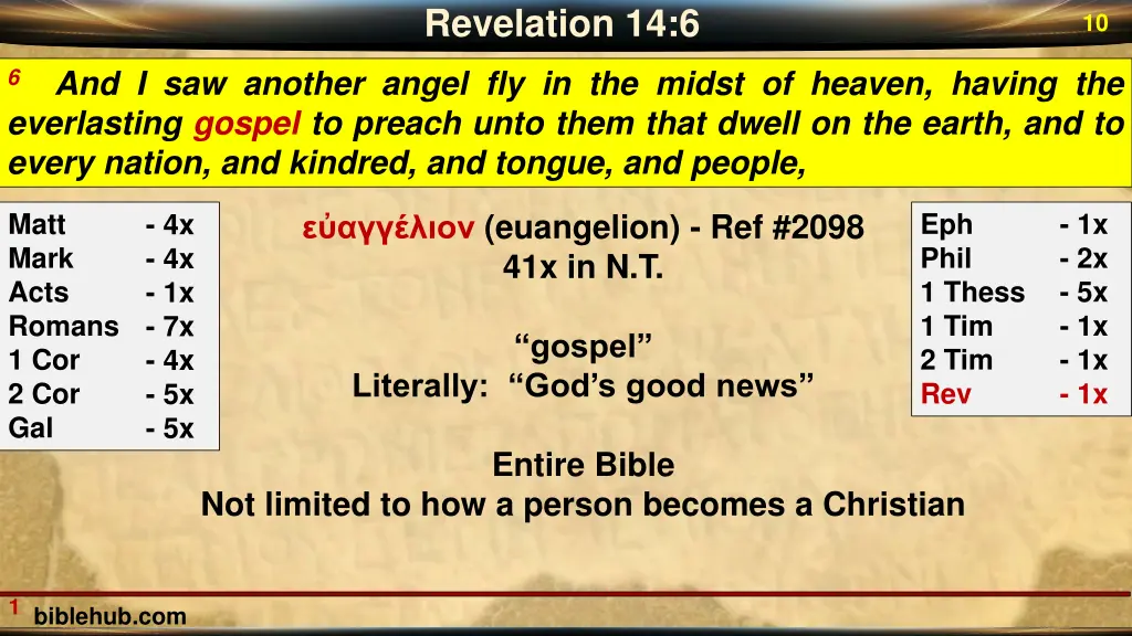 revelation 14 6