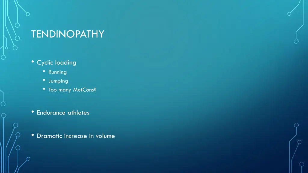 tendinopathy 2