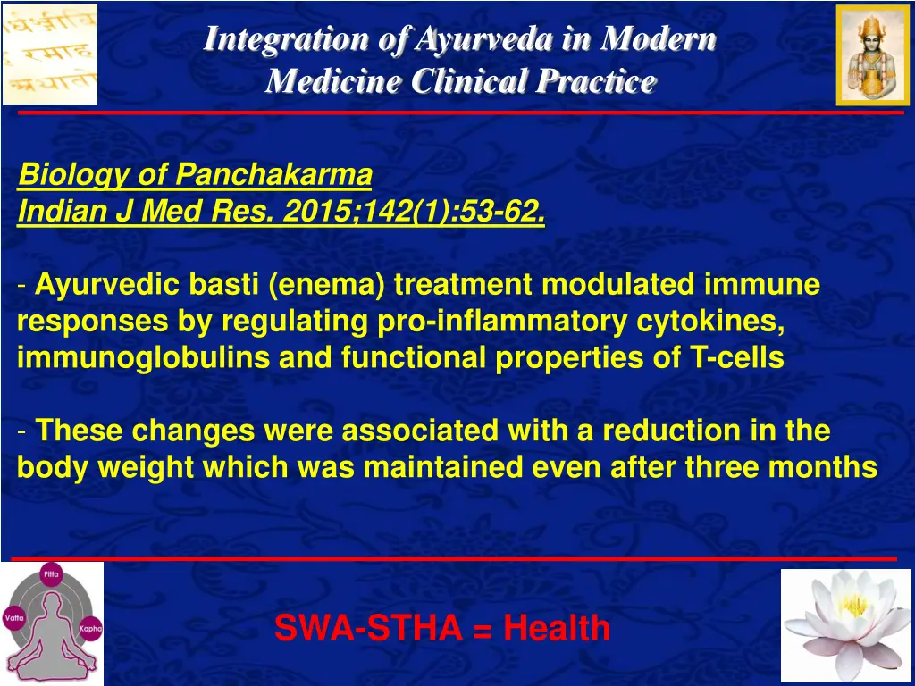 integration of ayurveda in modern medicine 14