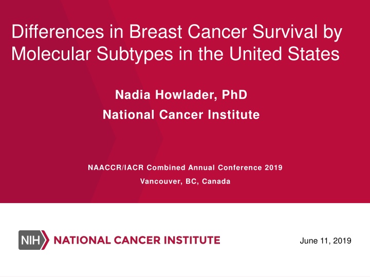 differences in breast cancer survival