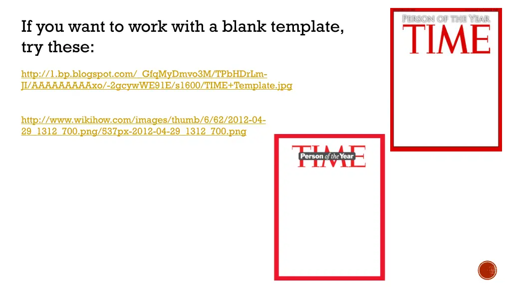 if you want to work with a blank template