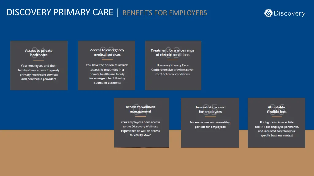 discovery primary care benefits for employers