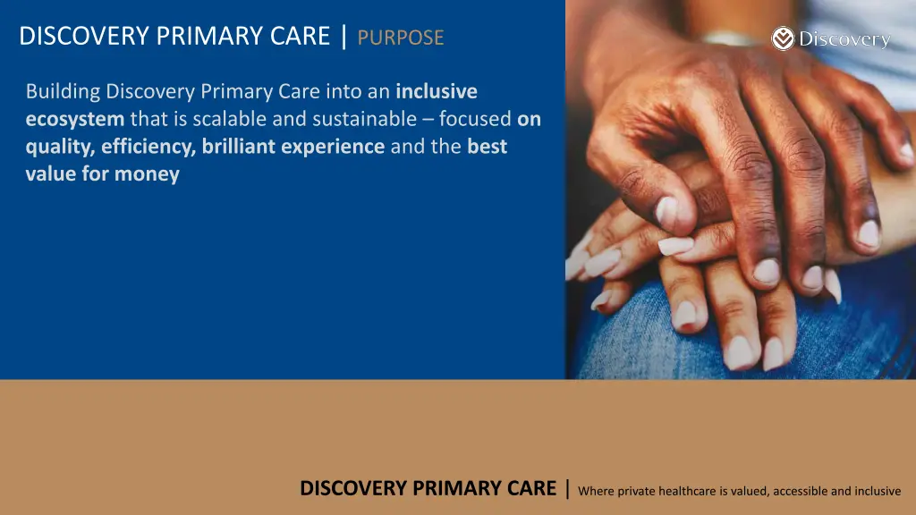 discovery primary care purpose