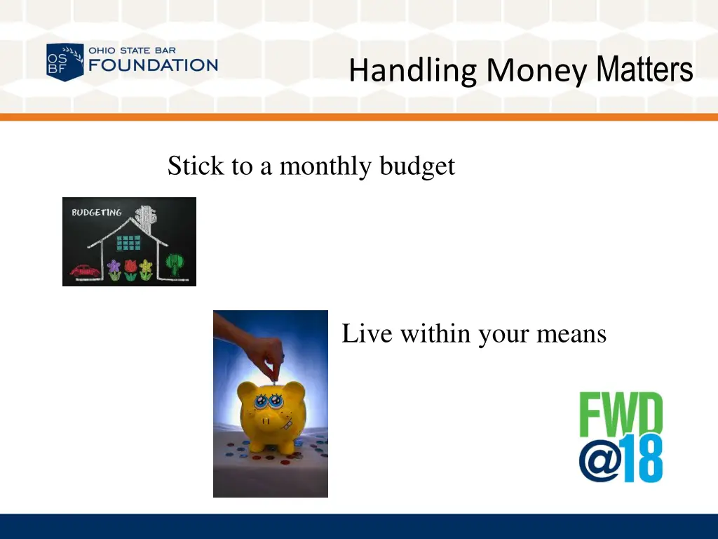 handling money matters 17