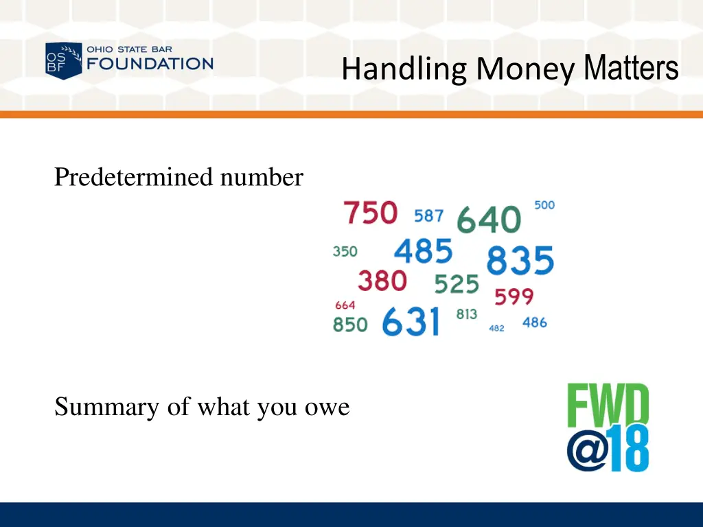 handling money matters 9