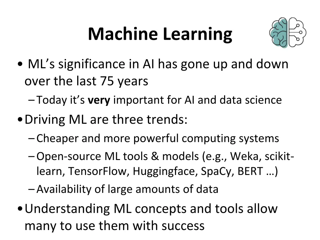 machine learning