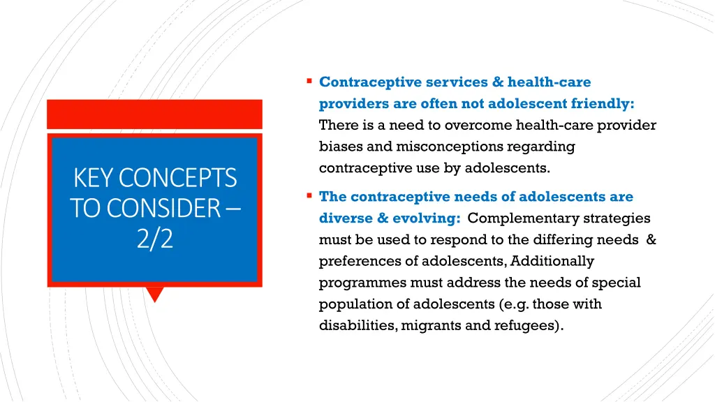 contraceptive services health care providers