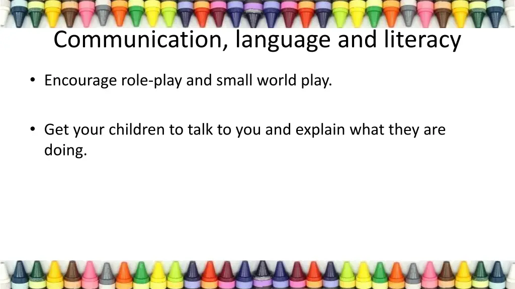 communication language and literacy