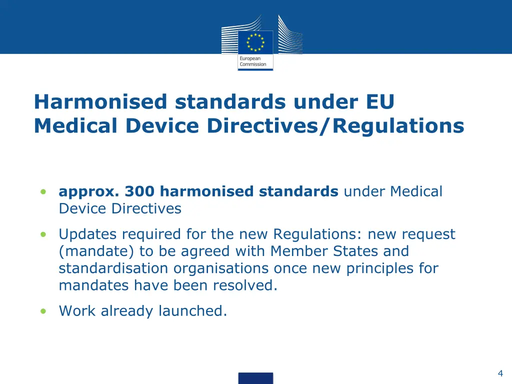 harmonised standards under eu medical device