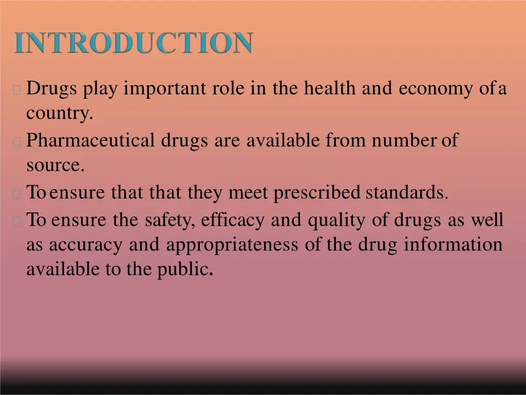 drugs play important role in the health