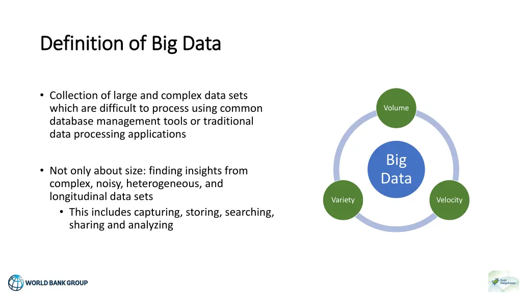 definition of big data definition of big data