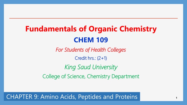 fundamentals of organic chemistry chem