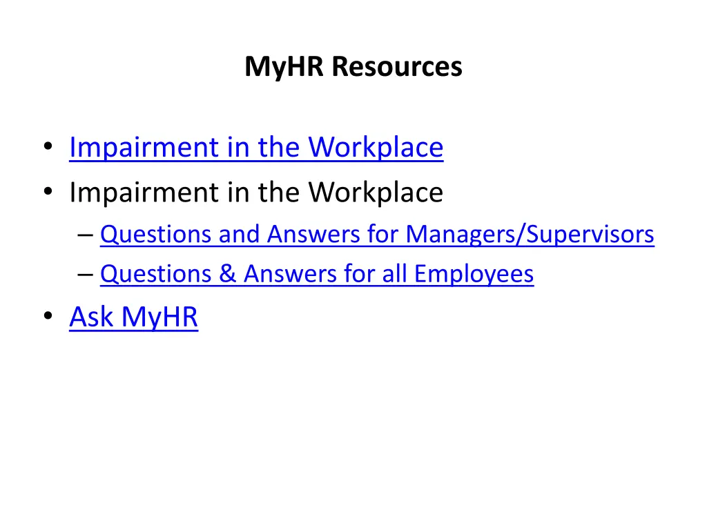 myhr resources